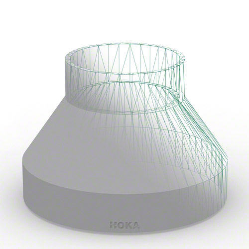 PVC Reduzierung mit Muffen