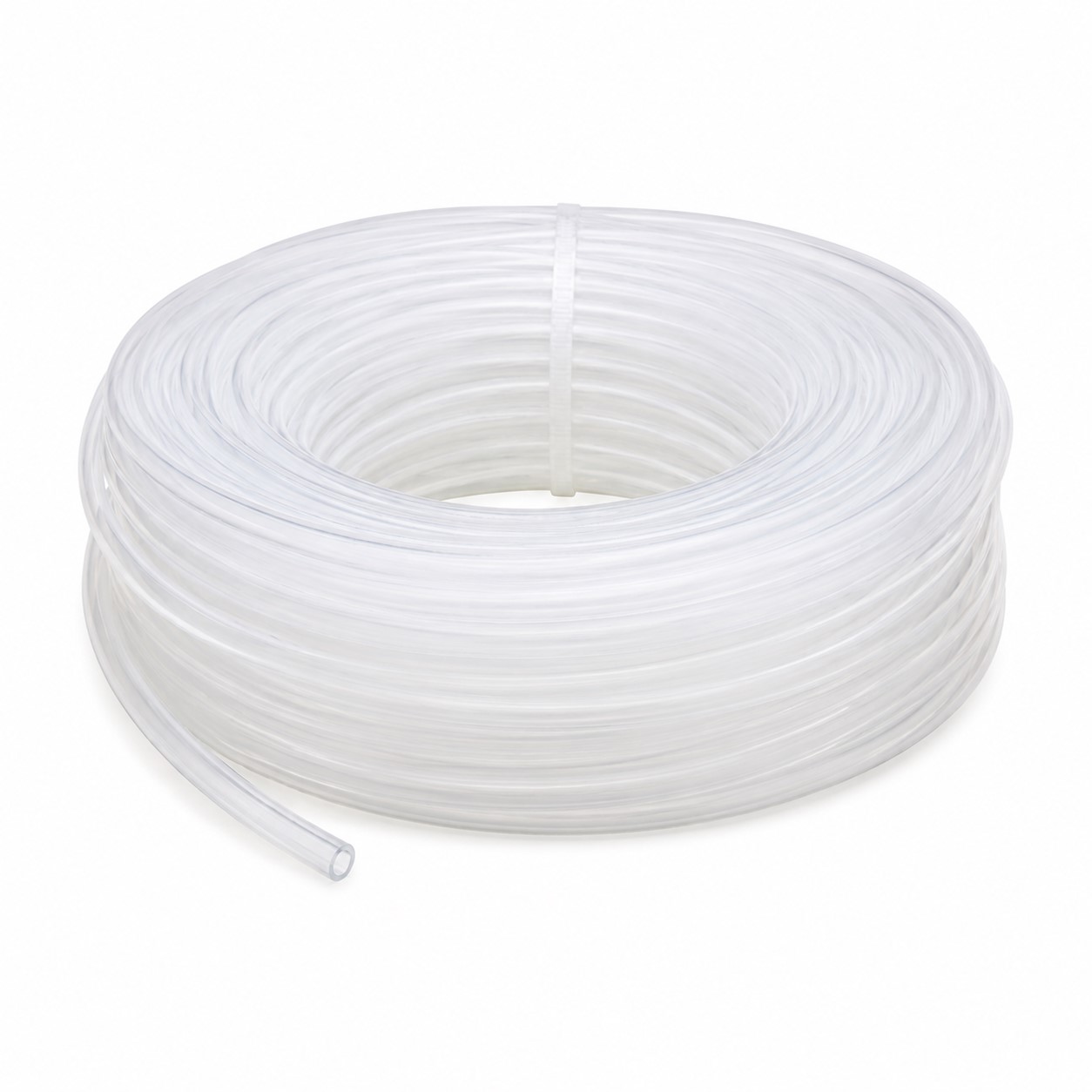 Flexibler PTFE-natur Schlauch, max. 5 bar bei 20&deg;C, 60 Shore D