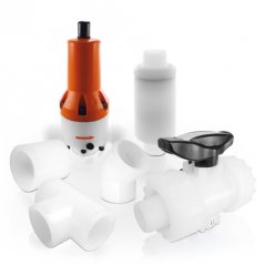 PVDF
ROHRSYSTEME : PVDF Rohre, Formteile und Armaturen
f&uuml;r die 
Chemietechnik